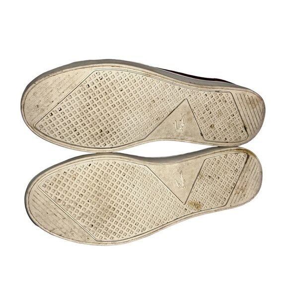 Lacrosse Flat Shoe Mens 8 Maroon Straightset - Picture 6 of 8